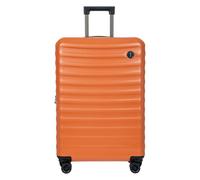 Bric's Nausicaa 4 Rollen Trolley M 69.5 cm mit Dehnfalte orange