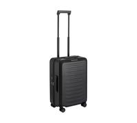 Brics Porsche Design Roadster Hardside 53,3 cm erweiterbarer Handgepäck-Spinner, Mattes Schwarz, 21-22" Domestic Carry-On