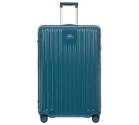 Bric's Positano 4 Rollen Trolley 82 cm mit Dehnfalte petrol