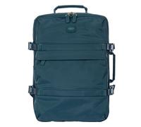 Bric's Milano Rucksack X-Collection Positano Underseat mit Laptopfach Petrol