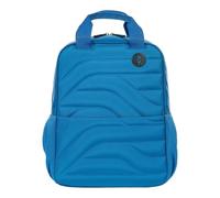 Bric's Reise-Rucksack Kollektion Ulisse B|Y, mit Trolley-Griffschlaufe. Laptop-Rucksack, PC-Tasche, Wasserabweisendes Material, Maße: 28x37x14, Neonblau