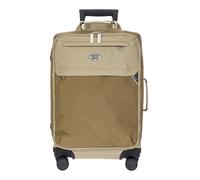 Bric's Milano Kabinentrolley Replay Sand Wood – S 55 cm, 4 Rollen, Braun