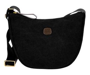 BRIC'S Sorrento Half-Moon Bag Luna Black