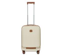 Bric's Milano Trolley Taormina 55 cm mit Laptopfach, erweiterbar, Pocket Cream Beige