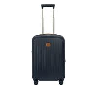 Bric's Taormina Handgepäck Spinner 55 cm - Erweiterbar 42/49 Liter - 55x40x22/26 cm - blau