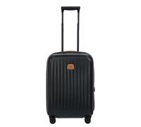 Bric's Taormina Handgepäck Spinner 55 cm - Erweiterbar 42/49 Liter - 55x40x22/26 cm - schwarz