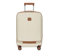 Bric's mit Laptopfach Taormina Trolley 55 cm Exp. with Pocket Cream beige