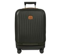 Bric's Taormina 4 Rollen Trolley S 57 cm mit Dehnfalte grün