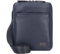 Bric's Torino Umhängetasche Leder 16 cm blau