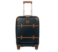 Bric's Bellagio 4 Rollen Kabinentrolley 55 cm mit Dehnfalte blau