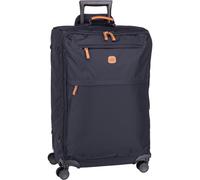 Bric's X Travel Handgepäckkoffer mit 360° drehbaren Rollen, ca. 53 und 76 cm, Luxus-Reisekoffer, Marineblau, 27 Inch