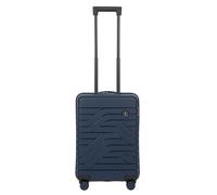 BRICS - Ulisse 4Rad-Schalentrolley Trolley 55 Cm Ocean Blue Blau
