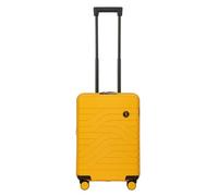 Bric's Ulisse Cabin Trolley 55 cm / 42-50 L Expandable Mango dunkelgelb
