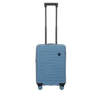 Bric's Ulisse Cabin Trolley 55 cm / 42-50 L Expandable S Grey Blue