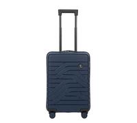 Bric's Milano Kabinentrolley BY Ulisse, 4-Rollen, 55 cm, Polypropylen, Blau