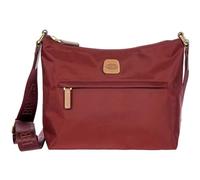 Bric's Umhängetasche Schultertasche X-Bag Shoulderbag Bordeaux weinrot
