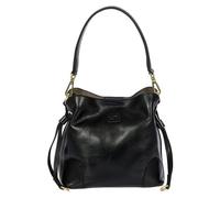 Bric's Volterra Schultertasche Leder 20 cm schwarz