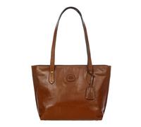 Bric's Volterra Schultertasche Leder 28 cm braun