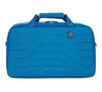 Bric's Weekender, Kollektion Ulisse B|Y, Leicht und Widerstandsfähig, Reisetasche mit Abnehmbarem Schulterriemen und Trolley-Griff, Handgepäck, Wasserabweisendes Material, 47x27x17, Neonblau