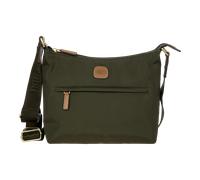 Brics X-Bag - olive - Kleine Umhängetasche aus Recycling-Stoff
