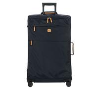 Bric's Trolley Groß X-Bag Kollektion, Weichgepäck-Koffer mit 2 Doppel-Rollen, Widerstandsfähig und Ultraleicht, Maße: 48x77x26cm, Ozeanblau