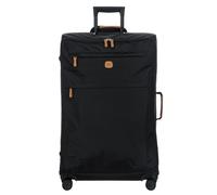 Bric's Trolley Groß X-Bag Kollektion, Weichgepäck-Koffer mit 2 Doppel-Rollen, Widerstandsfähig und Ultraleicht, Maße: 48x77x26cm, Schwarz