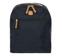 Bric's Milano Rucksack X-Kollektion Mittelgroß Nylon – leicht, wasserdicht, Ozeanblau 29x35x13