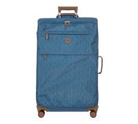 Bric's X Travel Handgepäckkoffer mit 360° drehbaren Rollen, ca. 53 und 76 cm, Luxus-Reisekoffer, denim, 30 Inch