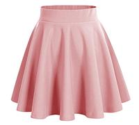 bridesmay Damen Mini Rock Sommer Kurz Skater Rock Schulmädchen Anime Rock Gothic Cosplay Sexy Röcke Blush S