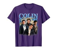 Bridgerton Colin Bridgerton Vintage T-Shirt, Herren, Violett, L