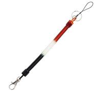 Brieftasche Telefon Elastische Feder Spirale Wiederverwendbare Kunststoff Schlüsselanhänger Clip Schlüsselanhänger Spirale Strap Seil Dehnbares Schlüsselband bunt Entzückende Qualität Durability