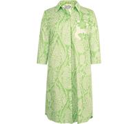 Brigitte von Schönfels Florales Hemdblusenkleid Grün (Größe: 40) 40 grün