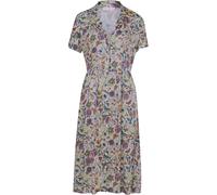 Brigitte von Schönfels Halbarm-Kleid mit Druck Beige (Größe: 34) 34 beige