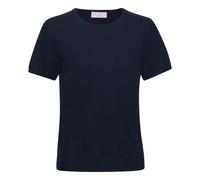 Brigitte von Schönfels Kaschmir Halbarm-Pullover Navy (Größe: 42) 42 blau