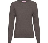 Brigitte von Schönfels Kaschmir Rundhalspullover Taupe (Größe: 44) 44 braun