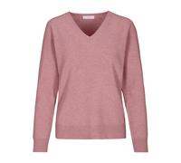 Brigitte von Schönfels Kaschmir V-Pullover Rosé (Größe: 40) 40 rosa