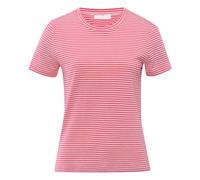 Brigitte von Schönfels Kurzarm-Ringelshirt Weiß/Pink (Größe: L) 42/44 pink