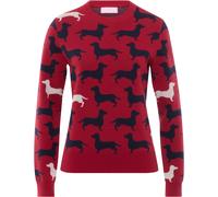 Brigitte von Schönfels Rundhalspullover Rot (Größe: 44) 44 rot