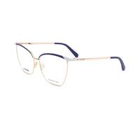 Brillen Love Moschino MOL596 AIY BLUEAZURE GOLD 56/15/ WOMAN