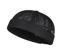 Brimless Mesh Skullcap Hat, Breathable Summer Beanie Headwear, 55-60cm Lightweight Cycling Running Cap, Outdoor Sports Sun Sweat Cap, Bald Head Comfort Cover, Travel Daily Party Use Men Senior