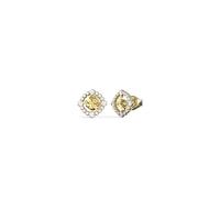 Guess Damen-Ohrringe Ohrstecker Tiny Dancer 4G Goldfarben JUBE04645JWYGT-U