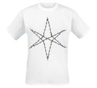 Bring Me The Horizon Barbed Männer T-Shirt weiß S 100% Baumwolle Band-Merch, Bands