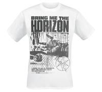Bring Me The Horizon Therapy Männer T-Shirt weiß S 100% Baumwolle Band-Merch, Bands