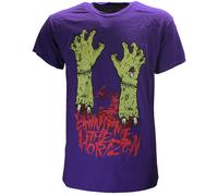 Bring Me The Horizon Zombie Hands T-Shirt - Offizielles Merchandise M Lila