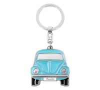 VW Collection by BRISA Schlüsselanhänger »VW Käfer«, Softemaille/Vernickelt, Blau