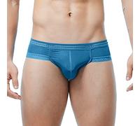 Briskorry Boxershorts Herren Sommer Transparente Eisseide Unterwäsche Dünne Weiche Boxer Bequeme Atmungsaktive Unterhose Low Rise Trunk Boxershorts