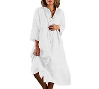 Briskorry Damen Lang Cocktailkleid Elegant für Hochzeit,Strandkleid Damen Lang Festlich Kleider Hochzeitsgast Maxikleid Abendkleider Off Shoulder Strandkleid Midi Langes Festliche Abendkleider Schön