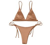 Briskorry Sexy Tiny Bikini Sets Damen Badebekleidung Triangle Bikini Sexy Badebekleidung Frauen Sea Two Pieces Push Up Frauen Bikini Badeanzug Beach Summer