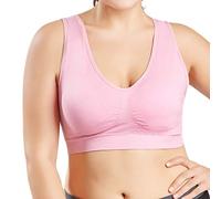 Briskorry Sommer Damen Neckholder Top V-Ausschnitt Einfarbig,Sommertop Kurz Trägertop Leicht Atmungsaktiv Trägertop Casual Mode Crop Tops Beiläufige Schmale Passform Grosse GröSsen