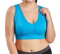 Briskorry Sommer Damen Neckholder Top V-Ausschnitt Einfarbig,Sommertop Kurz Trägertop Leicht Atmungsaktiv Trägertop Casual Mode Crop Tops Beiläufige Schmale Passform Grosse GröSsen